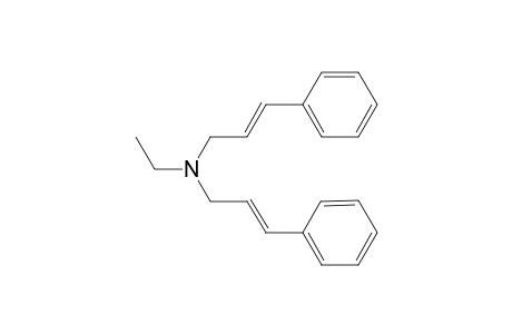 bis [(2E)-3-phenylprop-2-en-1-yl]ethanamine