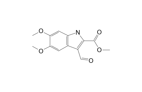 methyl 3-formyl-5,6-dimethoxy-1H-indole-2-carboxylate