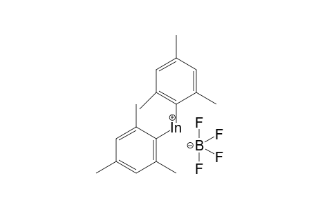 dimesitylindium(III) tetrafluoroborate