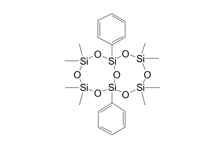 3,3,5,5,9,9,11,11-Octamethyl-1,7-diphenylbicyclo[5.5.1]hexasiloxane