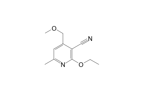 2-Ethoxy-4-(methoxymethyl)-6-methyl-3-pyridinecarbonitrile