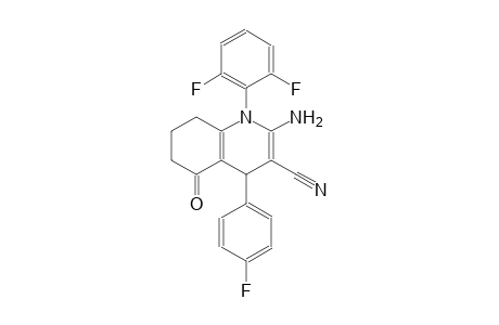 2-Amino-1-(2,6-difluorophenyl)-4-(4-fluorophenyl)-5-keto-4,6,7,8-tetrahydroquinoline-3-carbonitrile