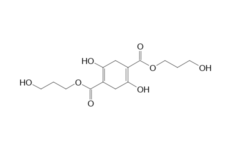 2,5-dihydroxy-1,4-cyclohexadiene-1,4-dicarboxylic acid, bis(3-hydroxypropyl)ester