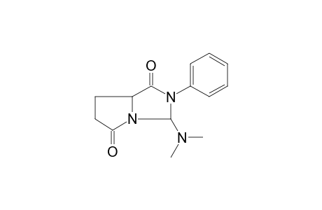 1H-Pyrrolo[1,2-c]imidazole-1,5(6H)-dione, 3-(dimethylamino)tetrahydro-2-phenyl-