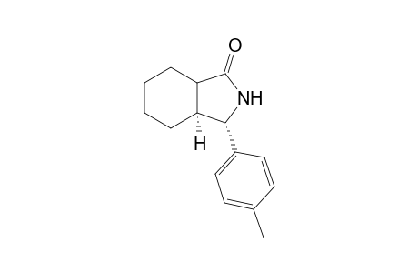 cis-2,3,3a,4,5,6,7,7a-Octahydro-1-oxo-3-(p-tolyl)-1H-isoindole