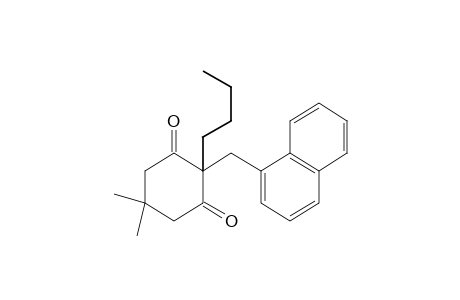 2-BUTYL-5,5-DIMETHYL-2-(1-NAPHTHYLMETHYL)-1,3-CYCLOHEXANEDIONE