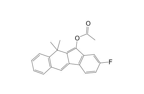 2-fluoro-10,10-dimethyl-10H-benzo[b]fluoren-11-yl acetate