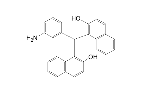 1,1'-(m-Aminobenzylidene)di-2-naphthol