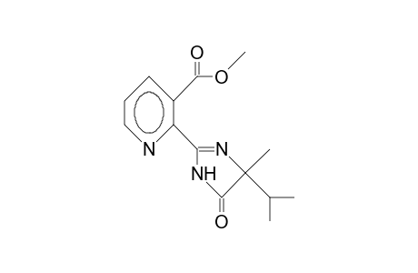 2-(4-Isopropyl-4-methyl-5-hydroxy-imidazol-2-yl)-pyridine-3-carboxylic acid, methyl ester