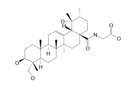 N-(3-BETA,19-ALPHA,23-TRIHYDROXY-URS-12-EN-28-OYL)-2-AMINO-ACETIC-ACID