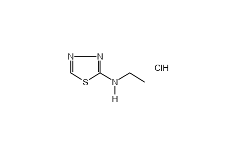 2-(ethylamino)-1,3,4-thiadiazole, monohydrochloride