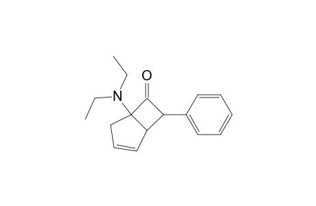 5-(diethylamino)-7-phenyl-6-bicyclo[3.2.0]hept-2-enone