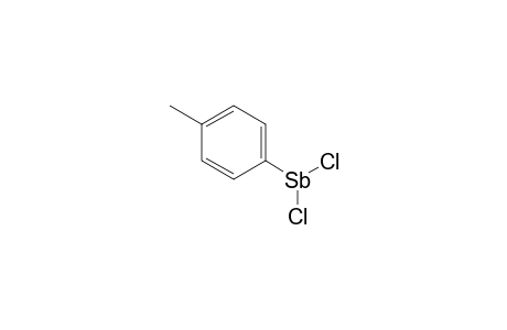 bis(chloranyl)-(4-methylphenyl)stibane