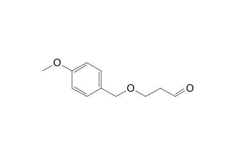 3-(4-Methoxybenzyl)oxypropanal