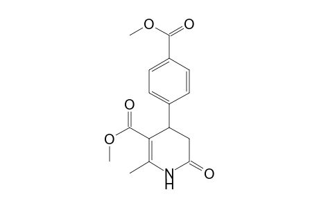 METHYL-4-(4-METHOXYCARBONYLPHENYL)-6-METHYL-2-OXO-1,2,3,4-TETRAHYDROPYRIDINE-5-CARBOXYLATE