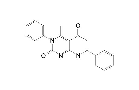 5-Acetyl-4-(benzylamino)-6-methyl-1-phenyl-pyrimidin-2-one