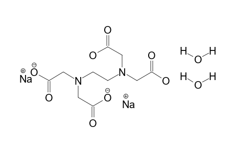 (ethylenedinitrilo)tetraacetic acid, disodium salt, dihydrate