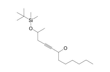 2-(Tert-butyldimethylsilyloxy)dodec-4-yn-6-ol