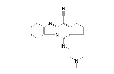 11-{[2-(dimethylamino)ethyl]amino}-2,3-dihydro-1H-cyclopenta[4,5]pyrido[1,2-a]benzimidazole-4-carbonitrile