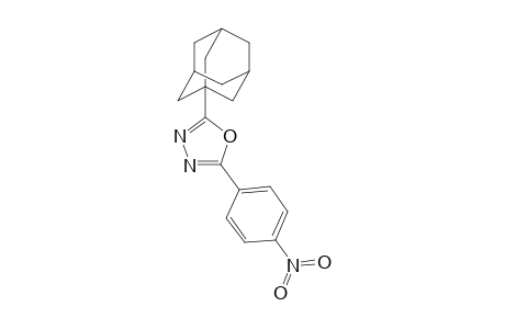 2-(1-Adamantyl)-5-(4-nitrophenyl)-1,3,4-oxadiazole