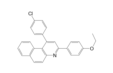 1-(4-Chlorophenyl)-3-p-phenetyl-benzo[f]quinoline
