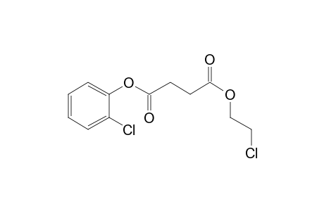 Succinic acid, 2-chlorophenyl 2-chloroethyl ester