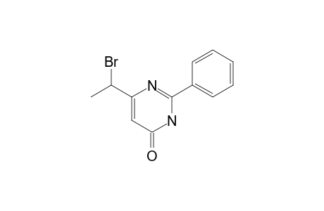 6-(1-Bromoethyl)-2-phenylpyrimidin-4(3H)-one