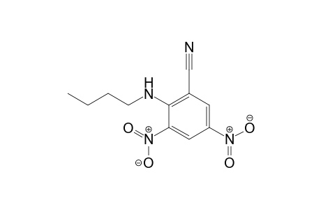 2-(Butylamino)-3,5-dinitrobenzonitrile