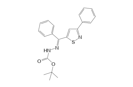 N-[(E)-[phenyl-(3-phenyl-5-isothiazolyl)methylidene]amino]carbamic acid tert-butyl ester