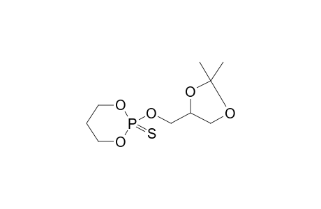 1,2-ISOPROPYLIDENEGLYCEROL, 3-(1',3'-PROPYLENETHIONPHOSPHATE)