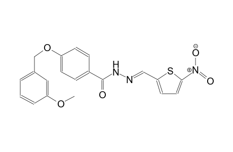 4-m-anisyloxy-N-[(E)-(5-nitro-2-thienyl)methyleneamino]benzamide