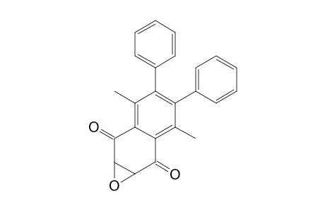 2,3-EPOXY-5,8-DIMETHYL-6,7-DIPHENYL-1,2,3,4-TETRAHYDRO-NAPHTHALENE-1,4-DIONE