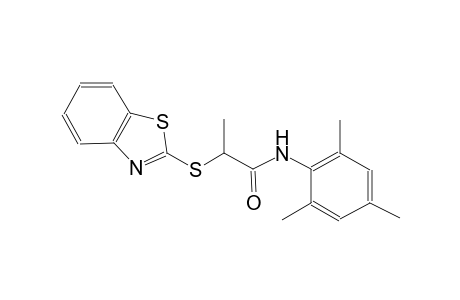 2-(1,3-benzothiazol-2-ylsulfanyl)-N-mesitylpropanamide