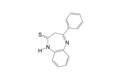 1,3-dihydro-4-phenyl-2H-1,5-benzodiazepine-2-thione