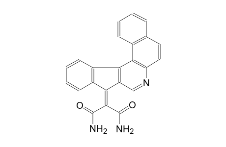 propanediamide, 2-(9H-benz[f]indeno[2,1-c]quinolin-9-ylidene)-