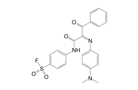 2-benzoyl-2-{[p-(dimethylamino)phenyl]imino}-4'-(fluorosulfonyl)acetanilide