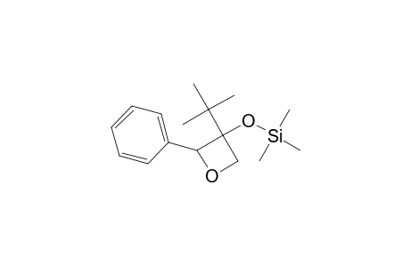 (2RS,3RS)-3-( 1',1'-dimethylethyl)-2-phenyl-3-[(trimethylsilyl)oxy] oxetane