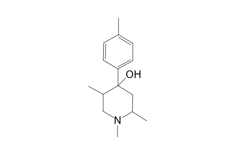 4-piperidinol, 1,2,5-trimethyl-4-(4-methylphenyl)-