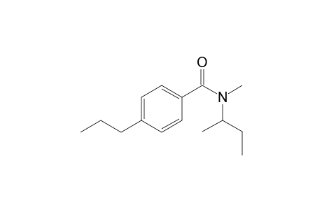 Benzamide, 4-propyl-N-(2-butyl)-N-methyl-