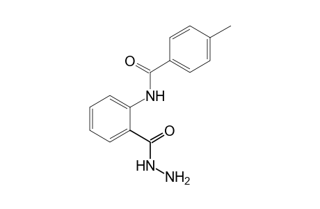 N-(p-toluoyl)anthranilic acid, hydrazide