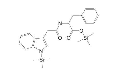 dl-Phenylalanine, N-(1H-indol-3-ylacetyl)-, 2tms