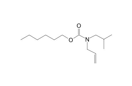 Carbamic acid, N-allyl-N-isobutyl-, hexyl ester