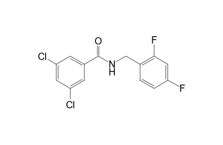 3,5-dichloro-N-(2,4-difluorobenzyl)benzamide
