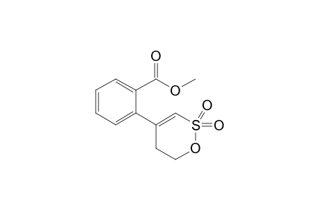 2-(2,2-diketo-5,6-dihydrooxathiin-4-yl)benzoic acid methyl ester