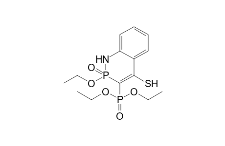 Diethyl (2-ethoxy-4-mercapto-2-oxido-1,2-dihydro-1,2-benzazaphosphinin-3-yl)phosphonate,