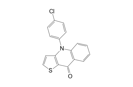 4-(4-Chlorophenyl)thieno[3,2-b]quinolin-9(4H)-one