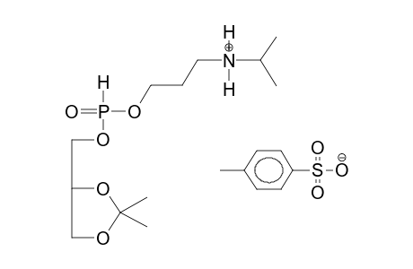 (1,2-o-Isopropylidenglycero-3)-N-isopropyl-3-ammoniopropylphosphite,para-toluenesulphonate