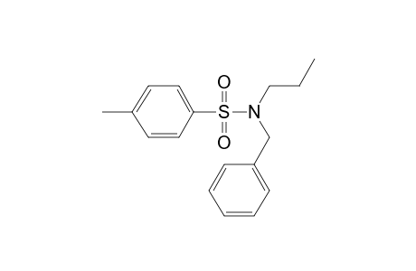 Benzenesulphonamide, 4-methyl-N-benzyl-N-propyl-