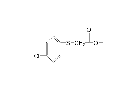 [(p-chlorophenyl)thio]acetic acid, methyl ester
