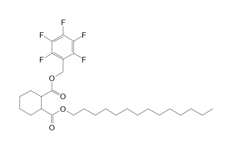 1,2-Cyclohexanedicarboxylic acid, pentafluorobenzyl tetradecyl ester